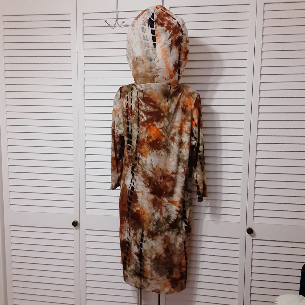 Beach Wrap Hoodie with Cell Phone & Key Pockets by Coin 1804 - Picture 7 of 16